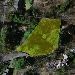 87 Gray Cliff Rd, Newton MA  02459-2074 aerial view