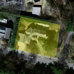 205 Waban Ave, Newton MA 02468-2101 aerial view