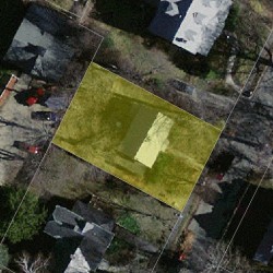 25 Copley St, Newton MA 02458-2204 aerial view