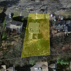 15 Roosevelt Rd, Newton MA 02459-2749 aerial view