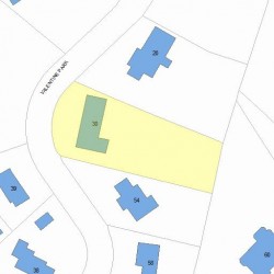 30 Valentine Park, Newton MA 02465-2940 plot plan