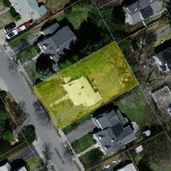 17 Fairway Dr, Newton MA 02465-1712 aerial view