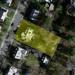 22 Hobart Rd, Newton MA 02459-1313 aerial view