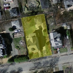 61 Erie Ave, Newton MA 02461-1515 aerial view