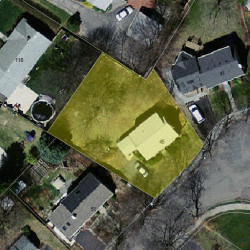45 Albert Rd, Newton MA 02466-1302 aerial view