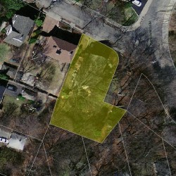 60 Allerton Rd, Newton MA 02459-2418 aerial view