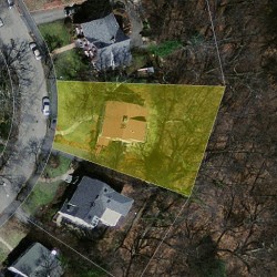 26 Kingston Rd, Newton MA 02461-1014 aerial view