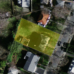 23 Prentice Rd, Newton MA 02459-1325 aerial view