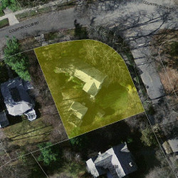 27 Country Club Rd, Newton MA 02459-3021 aerial view