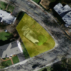 245 Hartman Rd, Newton MA 02459-2814 aerial view