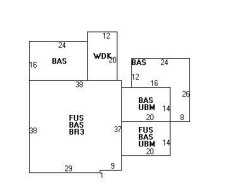 116 Old Farm Rd, Newton MA 02459-3439 floor plan