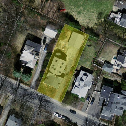 26 Fern St, Newton MA  02466-2207 aerial view