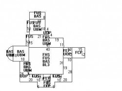128 Chestnut St, Newton MA 02465-2539 floor plan