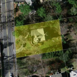 238 Grant Ave, Newton MA 02459-2077 aerial view