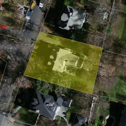 248 Park St, Newton MA  02458-2313 aerial view