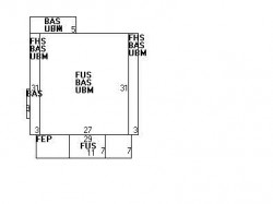 53 Morton St, Newton MA  02459-1027 floor plan