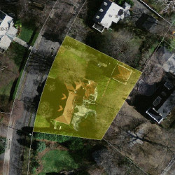 38 Beechcroft Rd, Newton MA 02458-2404 aerial view