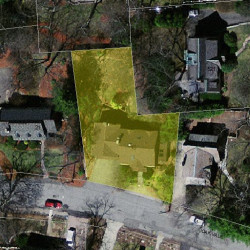 15 Oakvale Rd, Newton MA 02468-1126 aerial view