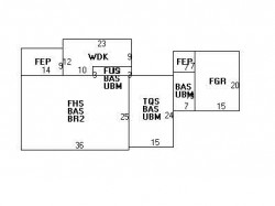 299 Woodland Rd, Newton MA 02466-2724 floor plan