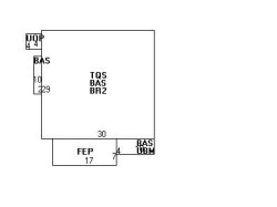42 Roundwood Rd, Newton MA  02464-1217 floor plan
