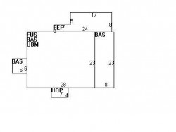 18 Rockland Pl, Newton MA 02464-1215 floor plan