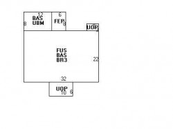487 California St, Newton MA  02460-1208 floor plan