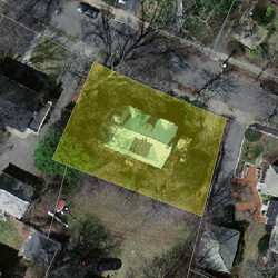 14 Kenmore St, Newton MA  02459-2106 aerial view