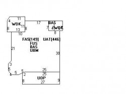 27 Winchester Rd, Newton MA  02458-1909 floor plan