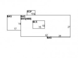 37 Westgate Rd, Newton MA  02459-3133 floor plan