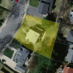 94 Bemis St, Newton MA 02460-1156 aerial view