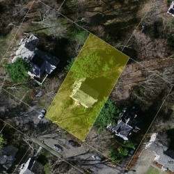 151 Elgin St, Newton MA  02459-2301 aerial view