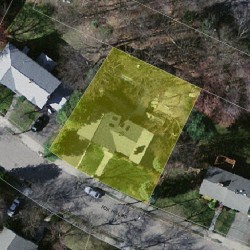 23 Fox Hill Rd, Newton MA 02459-3026 aerial view