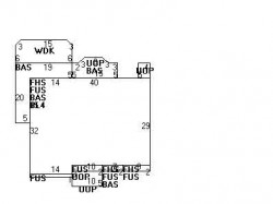 16 Garden Rd, Newton MA 02458-2307 floor plan