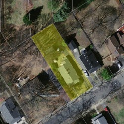 21 Goddard St, Newton MA  02461-1917 aerial view