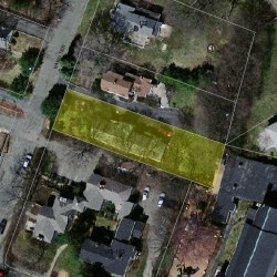 132 Rand Ter, Newton MA  02466-2422 aerial view