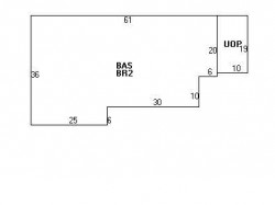 192 Evelyn Rd, Newton MA 02468-1043 floor plan