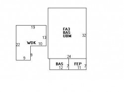 1186 Chestnut St, Newton MA 02464-1309 floor plan