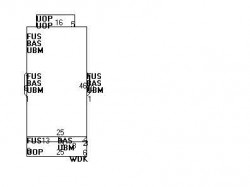 56 Eddy St, Newton MA 02465-2134 floor plan