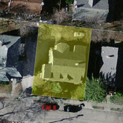 7 Nottingham St, Newton MA 02459-1614 aerial view