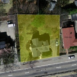1129 Boylston St, Newton MA 02464-1014 aerial view