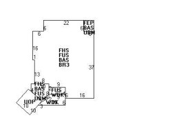 6 Billings Park, Newton MA 02458-2013 floor plan