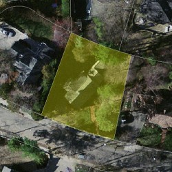 31 Fox Ln, Newton MA  02459-3023 aerial view