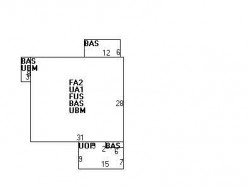 11 Oxford Rd, Newton MA 02459-2407 floor plan
