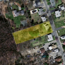 25 Oak Ave, Newton MA 02465-1814 aerial view