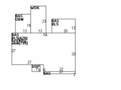 12 Wheeler Rd, Newton MA  02459-2655 floor plan