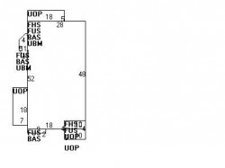 38 Walker St, Newton MA 02460-1520 floor plan