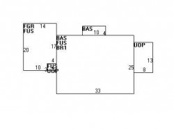 6 Chatham Rd, Newton MA  02461-1010 floor plan