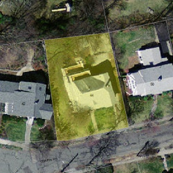 44 Chapin Rd, Newton MA 02459-1821 aerial view