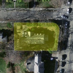 63 Nathan Rd, Newton MA  02459-1135 aerial view