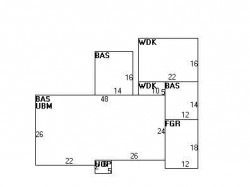 263 Arnold Rd, Newton MA 02459-3066 floor plan